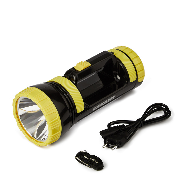 Фонарь Forpost LED, USB-зарядка устройств, с солнечной панелью, основным и боковым светом, 5 ч автон